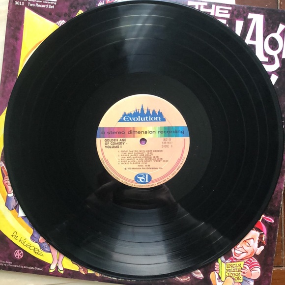 The Golden Age Of Comedy Vol.1 Double Vinyl Lp Set '72 - Picture 5 of 12